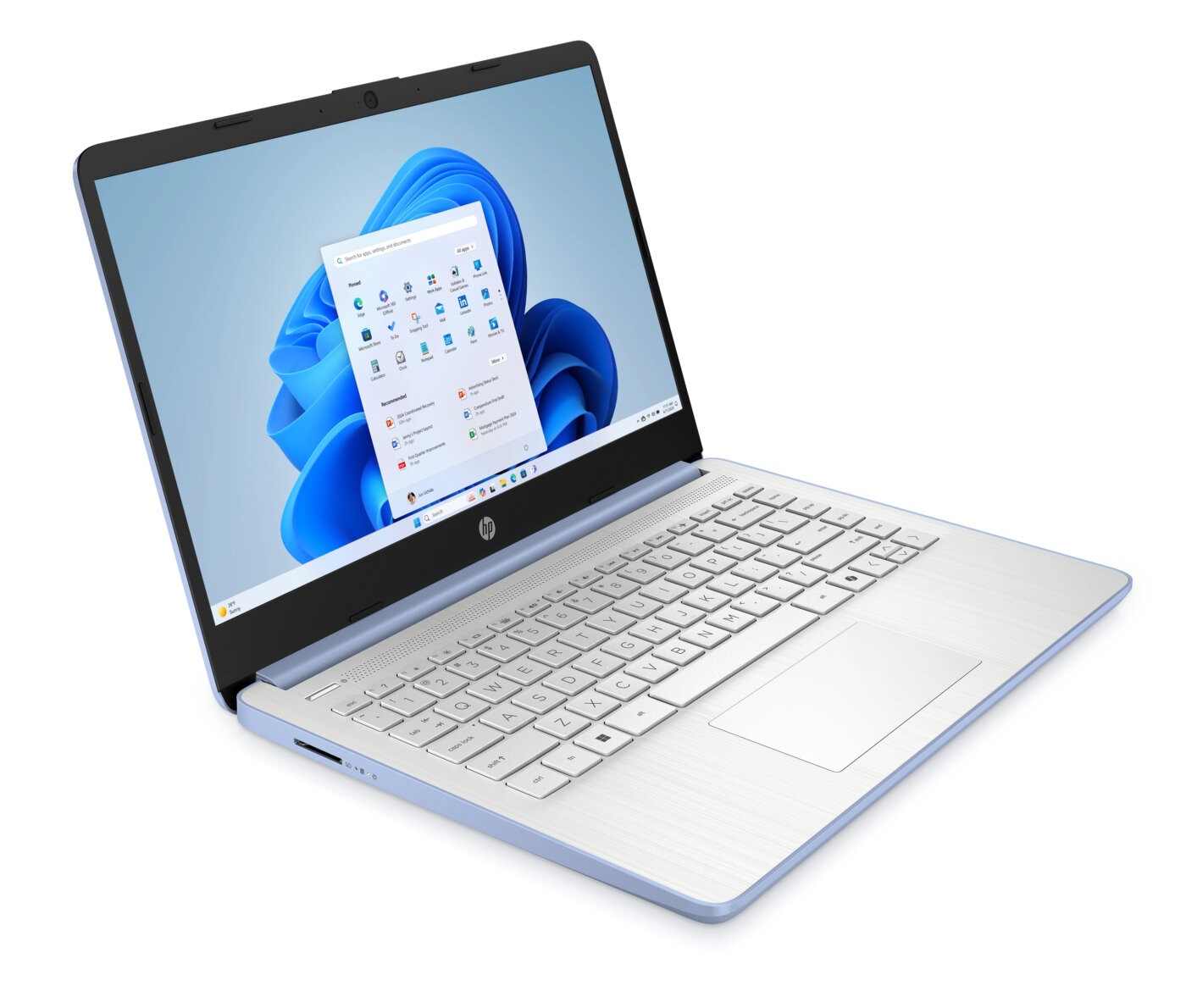HP 14-DQ6102 Intel N150 128GB UFS 4GB 14" (1366x768) WIN11 SKY BLUE