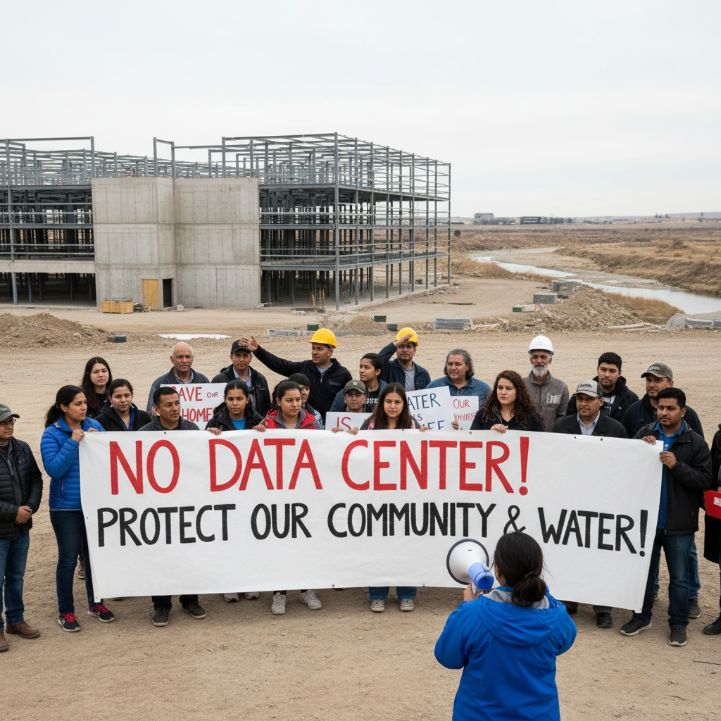 ¿Quién quiere un contaminador industrial en su patio? Vecinos de California le ponen un freno a los data centers
