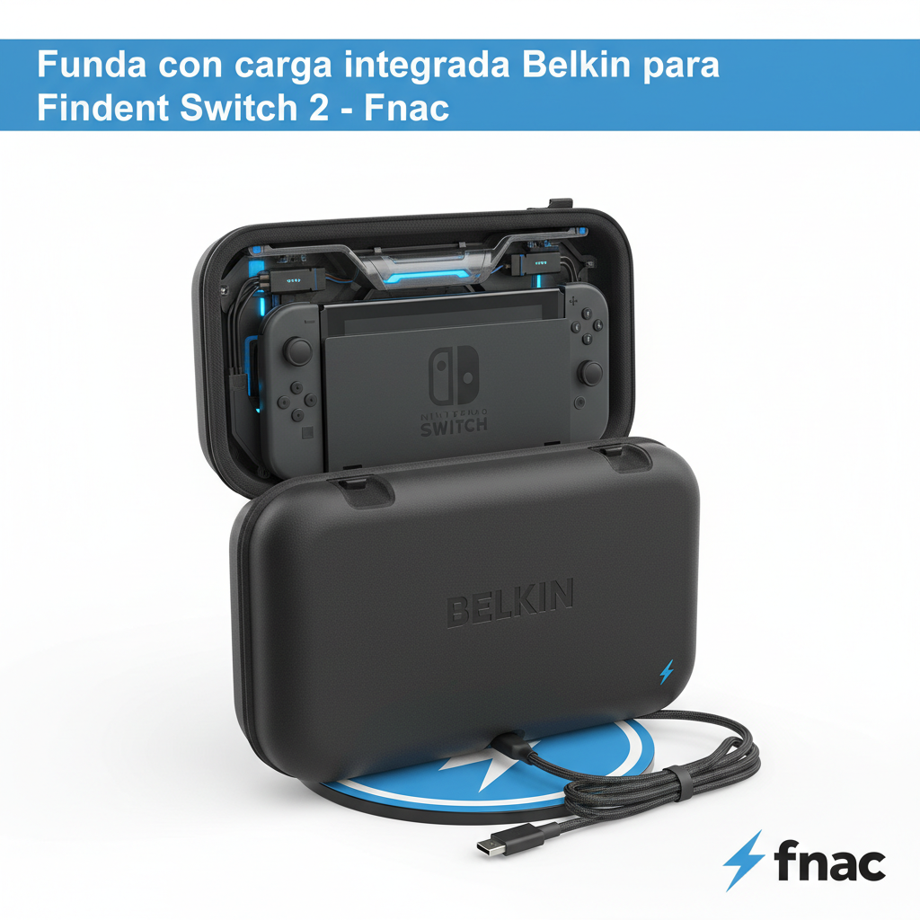 El Nuevo Agarre de Carga de Belkin para Nintendo Switch 2: ¿La Solución Definitiva para tu Gaming Portátil?