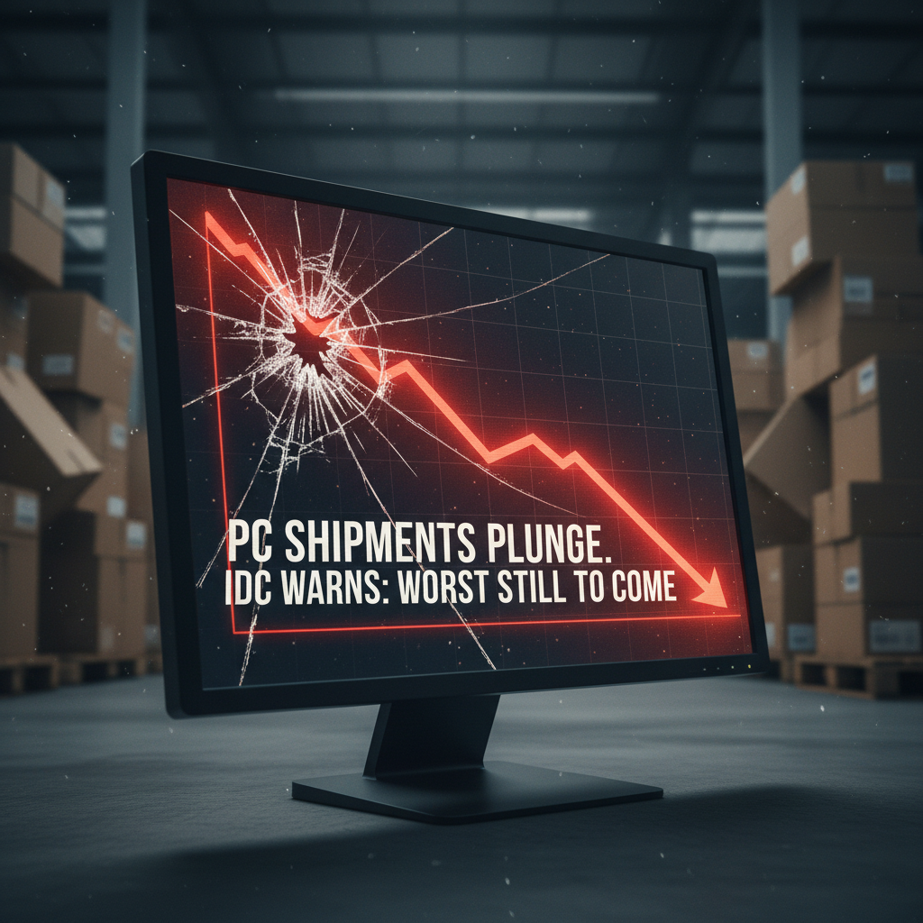 Las ventas de CPUs de PC de Escritorio se desploman un 20%: ¿Se viene la tormenta?
