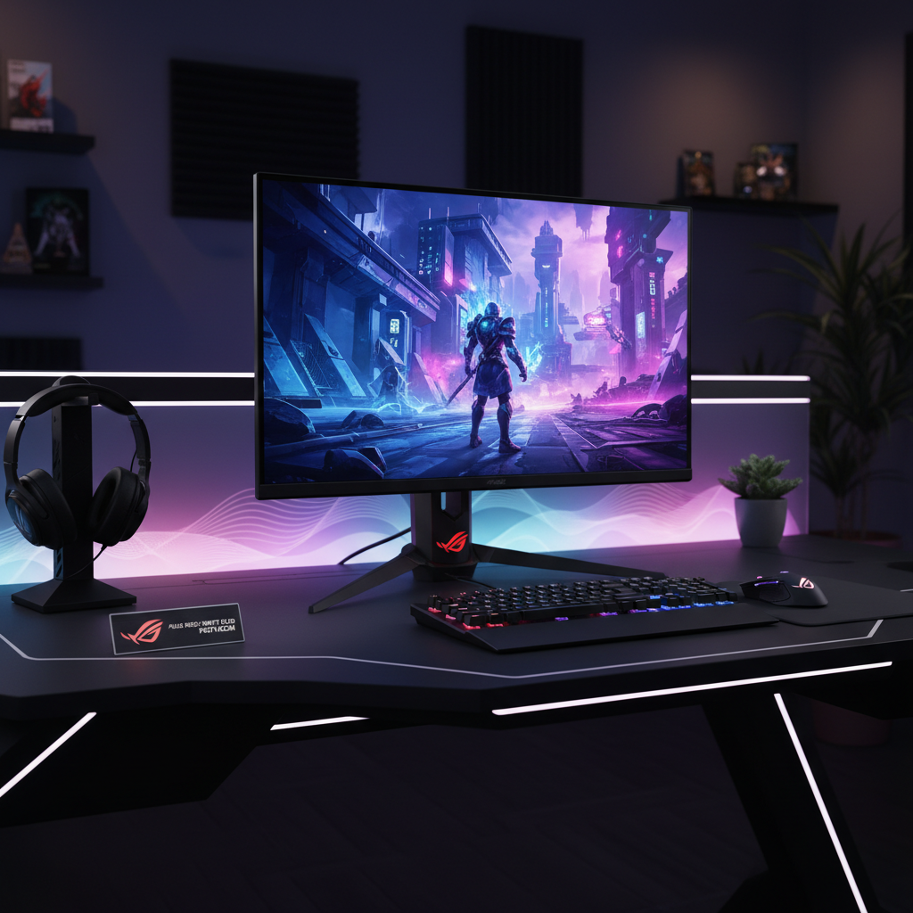¡Atención Gamers! El Monitor Asus ROG Swift 4K QD-OLED de 32 Pulgadas Bate Récords con un Precio Irresistible