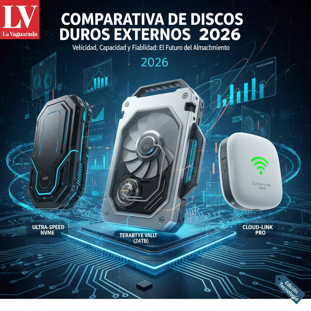 Los Mejores Discos Externos de 2026: SSD Veloces y Discos Rígidos con Mucho Espacio