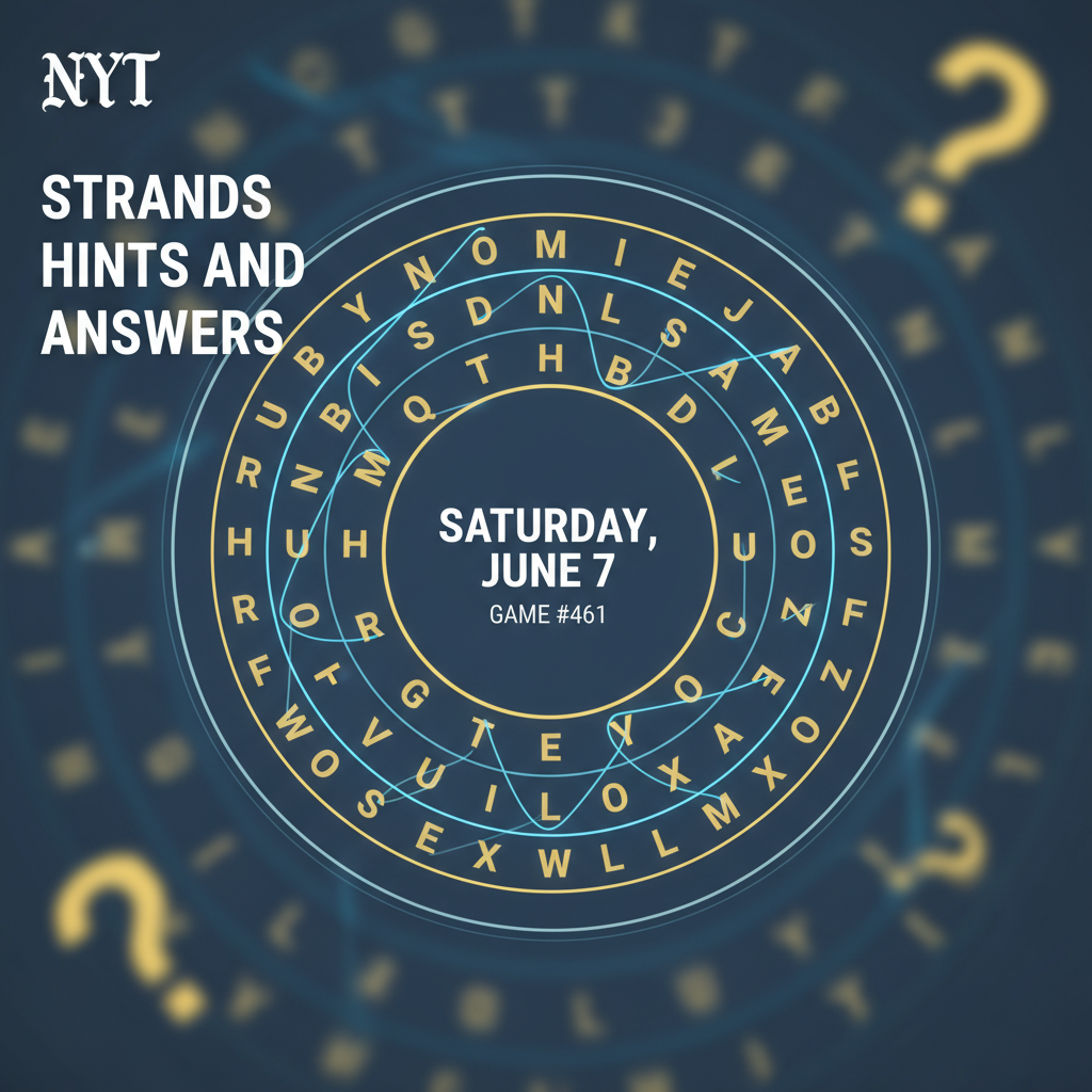 NYT Strands: ¡Tu Guía Completa para Resolver el Desafío del 6 de Junio (Juego #825)!