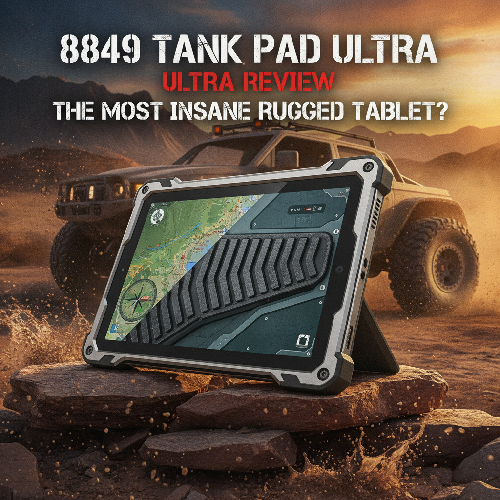 Review 8849 Tank Pad Ultra: Posiblemente la mejor tablet rugerizada con proyector… ¡y el precio te va a sorprender!