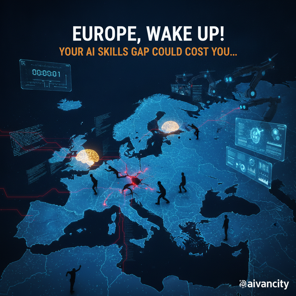 La IA impulsa el empleo tech en Europa, pero ojo: desafíos de seguridad y brecha de talentos