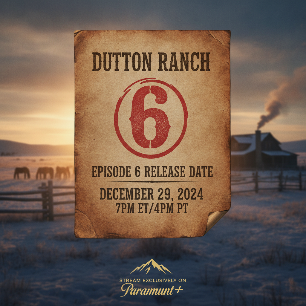 ¡Atención Fanáticos de Dutton Ranch! ¿Cuándo Llega el Episodio 6 a Paramount+?