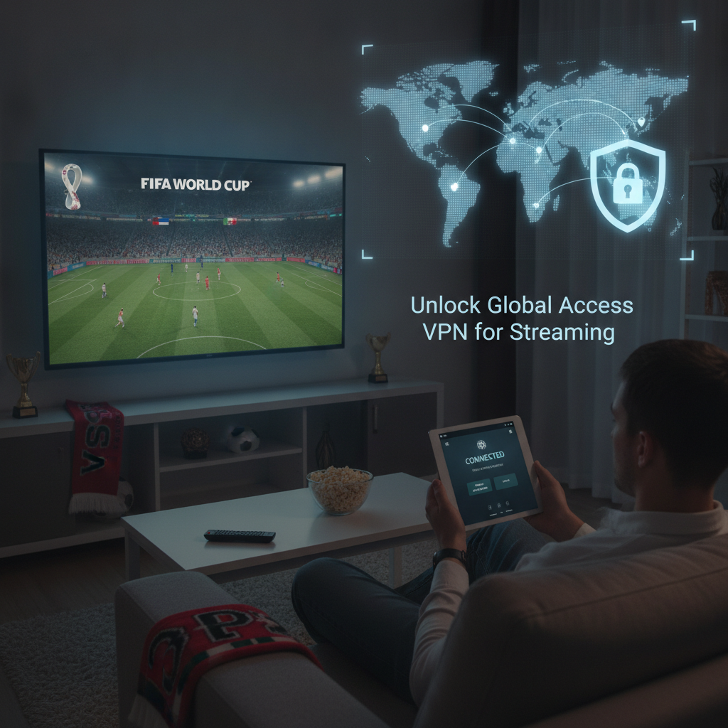 Mundial de Fútbol: ¿Es una VPN tu mejor aliada para no perderte ni un partido?