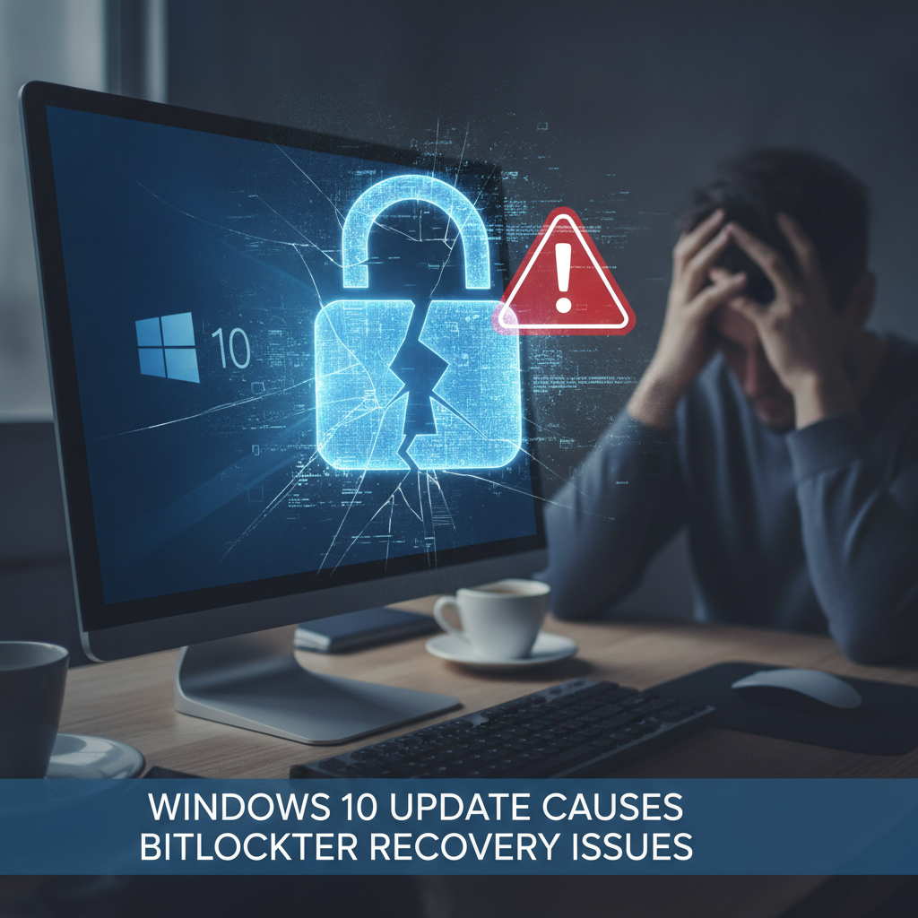¡Atenti, usuarios de Windows 10! El parche de junio vuelve a causar problemas con BitLocker