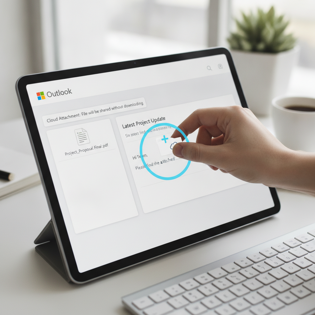 El Nuevo Outlook de Microsoft Ahora Te Deja Adjuntar Archivos ¡Sin Internet!