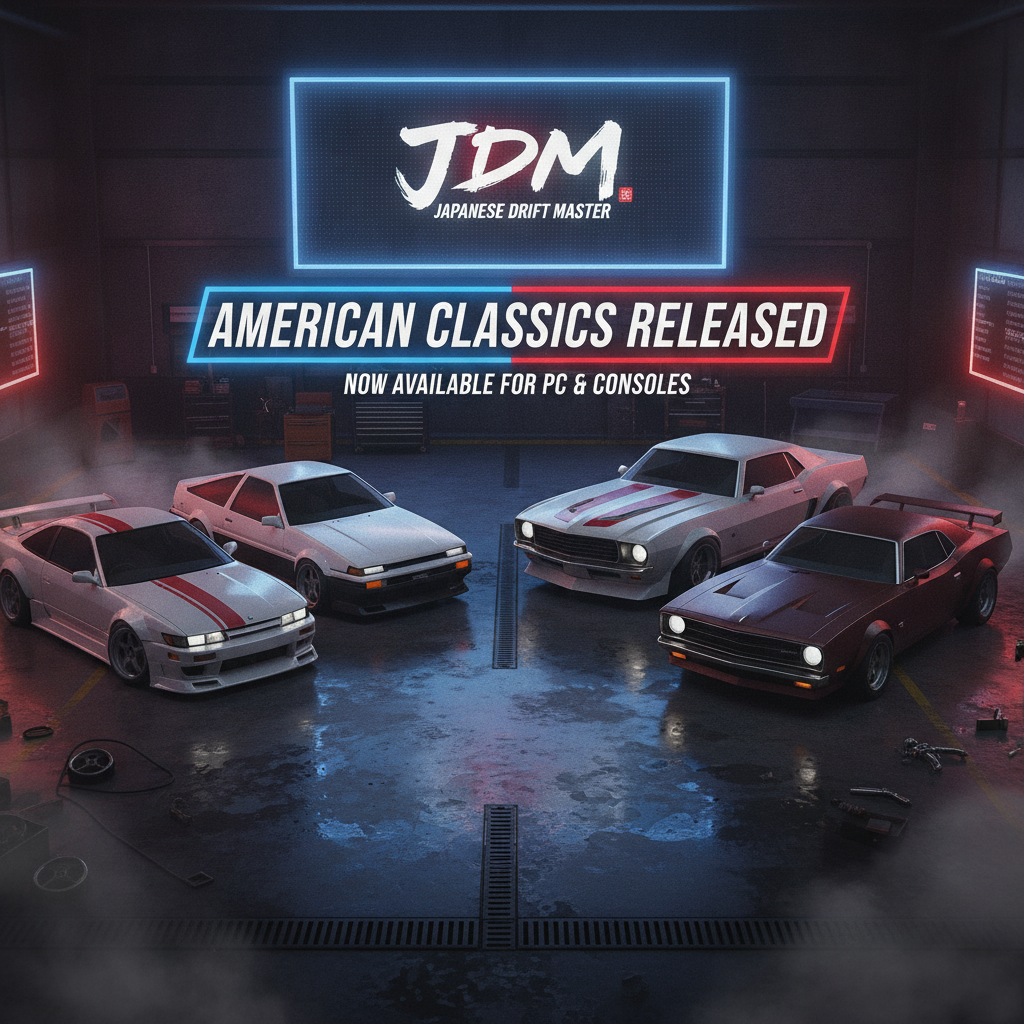 JDM: Japanese Drift Master se pone yankee con American Classics