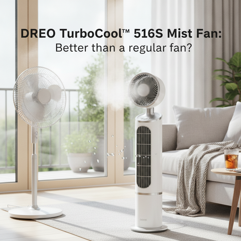 Dreo TurboCool Misting Fan 765S: ¿El ventilador que le gana la pulseada al calor agobiante?