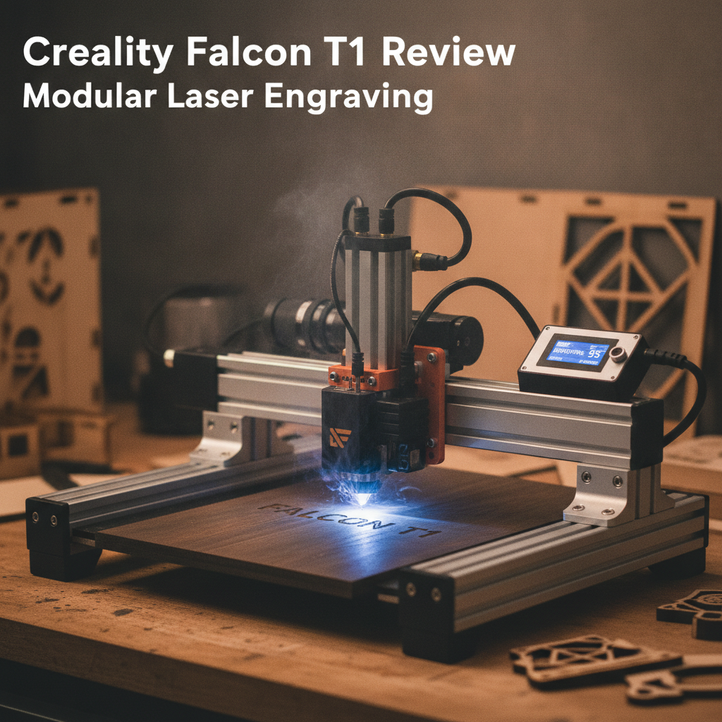 Creality Falcon T1: La Estación Láser 5 en 1 Que Eleva tu Negocio a Otro Nivel