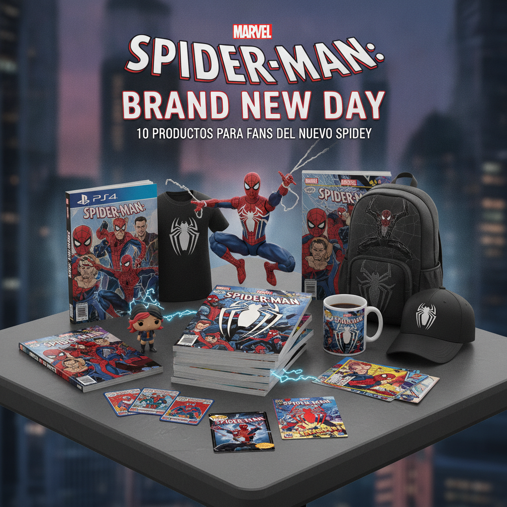 ¡Nos subimos a la telaraña! Lo mejor en juguetes, coleccionables y merchandising de Spider-Man: Brand New Day