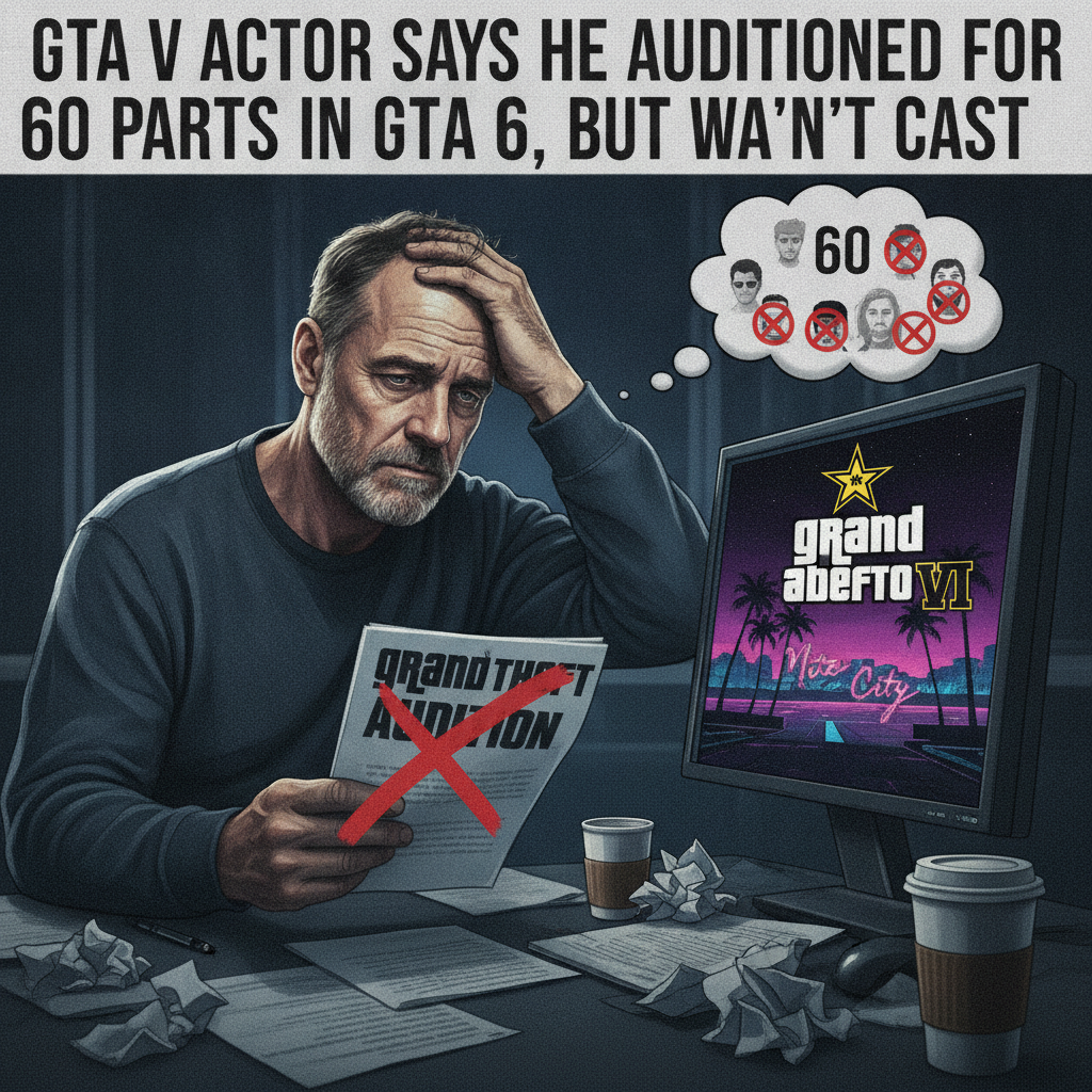 El Corazón Roto de un Actor: Robert Bogue y su Dura Experiencia con las Audiciones de GTA 6