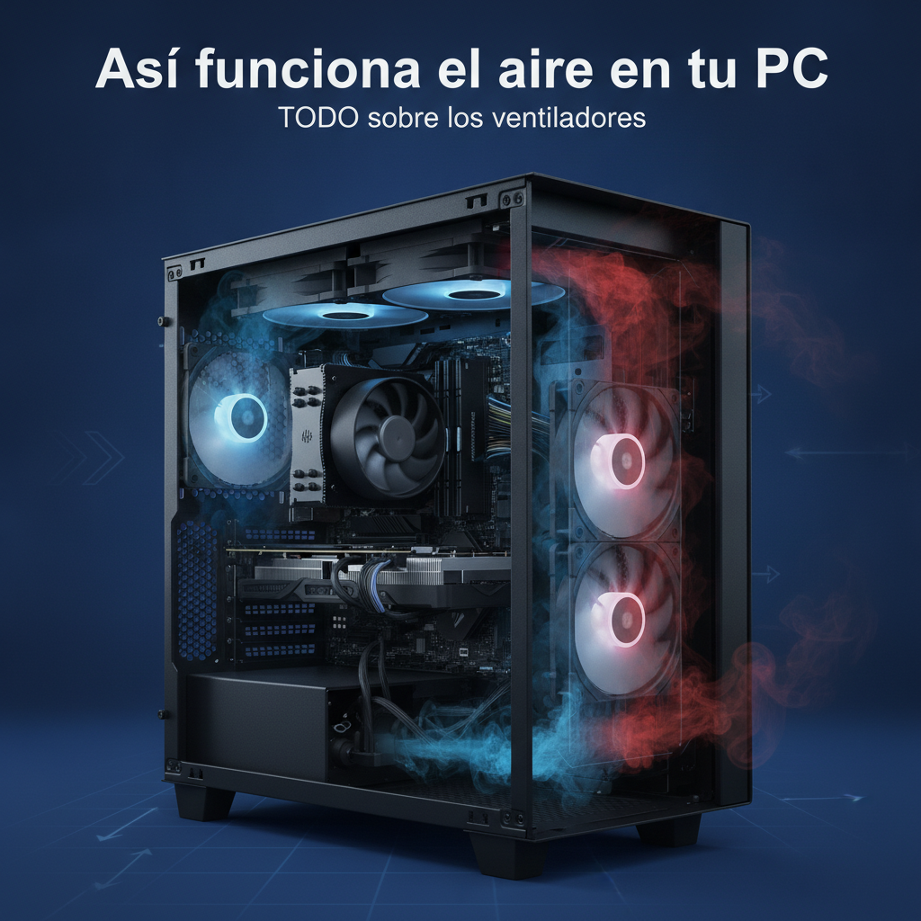 Capaz el ventilador superior de tu PC está haciendo que el CPU recaliente más de la cuenta
