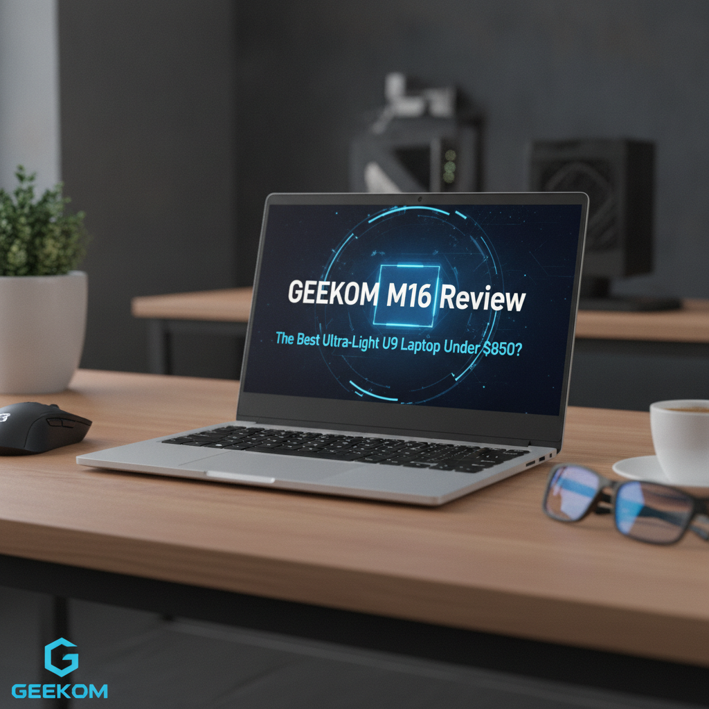 ¡Atención! La Geekom GeekBook M16, tu notebook para todo el día, alcanza un precio récord