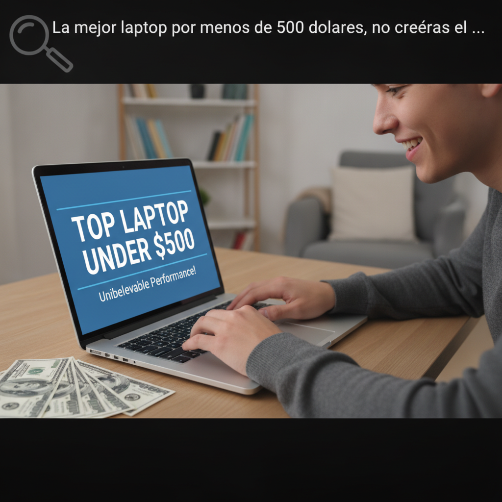 Las mejores notebooks por menos de 500 dólares: ¡Opciones económicas que cumplen con todo!