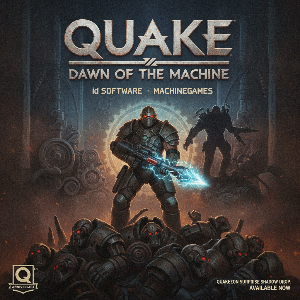 ¡Bombazo gamer! Quake: Dawn of the Machine llega para celebrar los 30 años del ícono