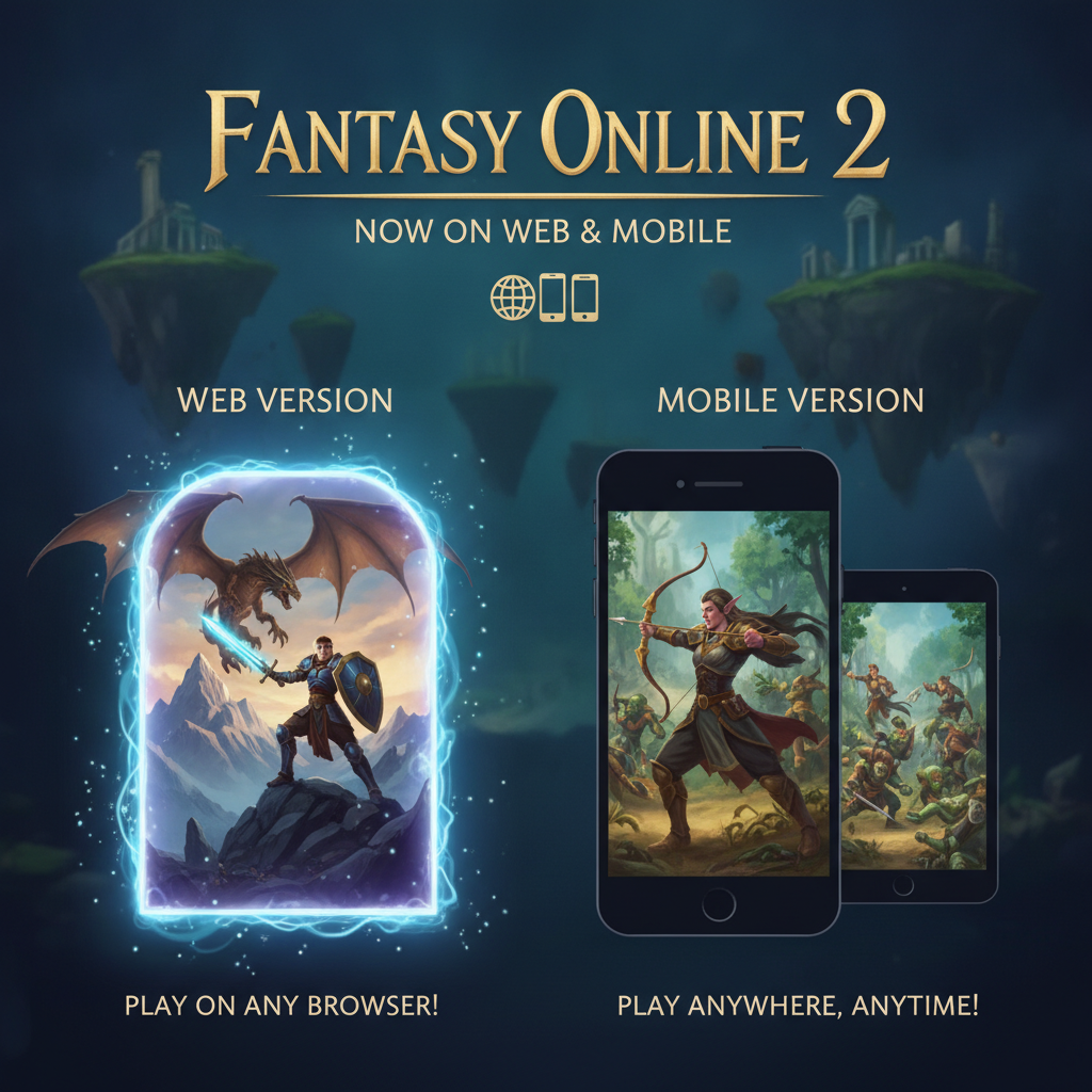 ¡La aventura te sigue a todos lados! Fantasy Online 2 desembarca en web y móviles