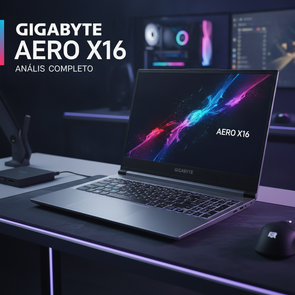 Gigabyte Aero X16: ¡Una Oportunidad de Oro para Creadores con RTX 5060 y un Descuentazo!
