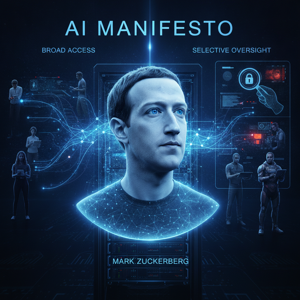 Leí el manifiesto de IA de Mark Zuckerberg "El futuro es para todos" y casi me volvió loco
