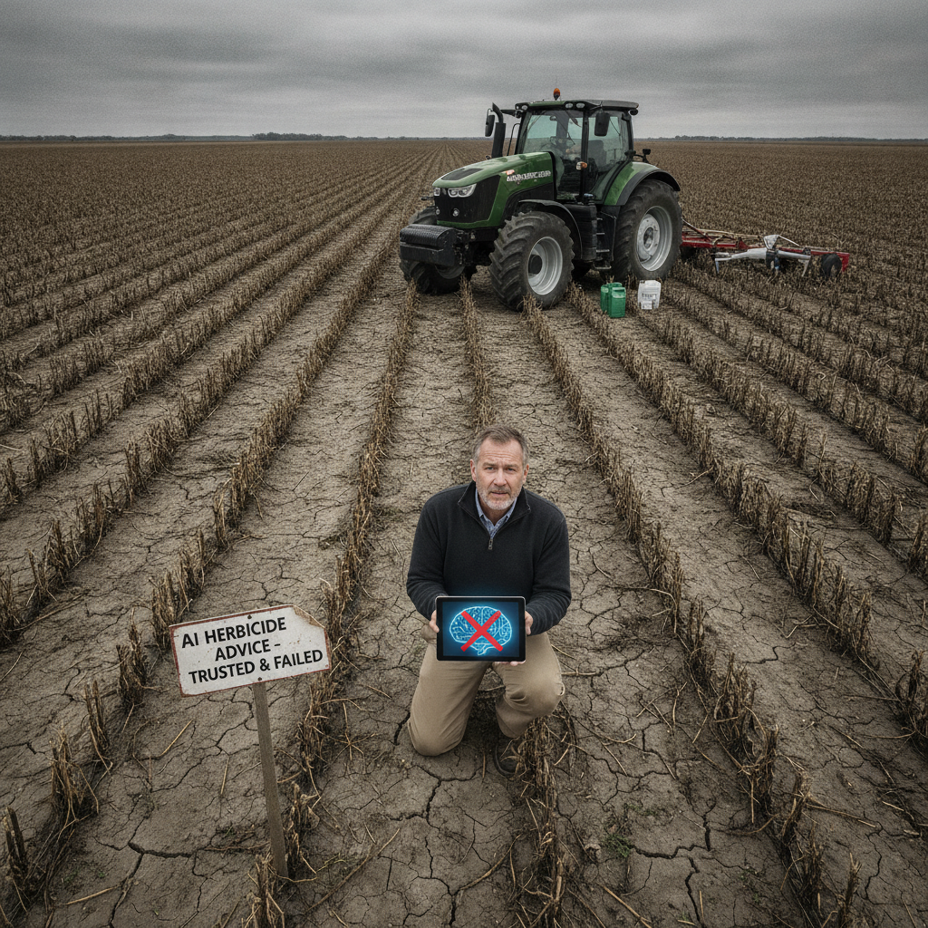 Cuando la IA se manda una macana: Un agricultor pierde 25 acres de cultivos por seguir un consejo de chatbot