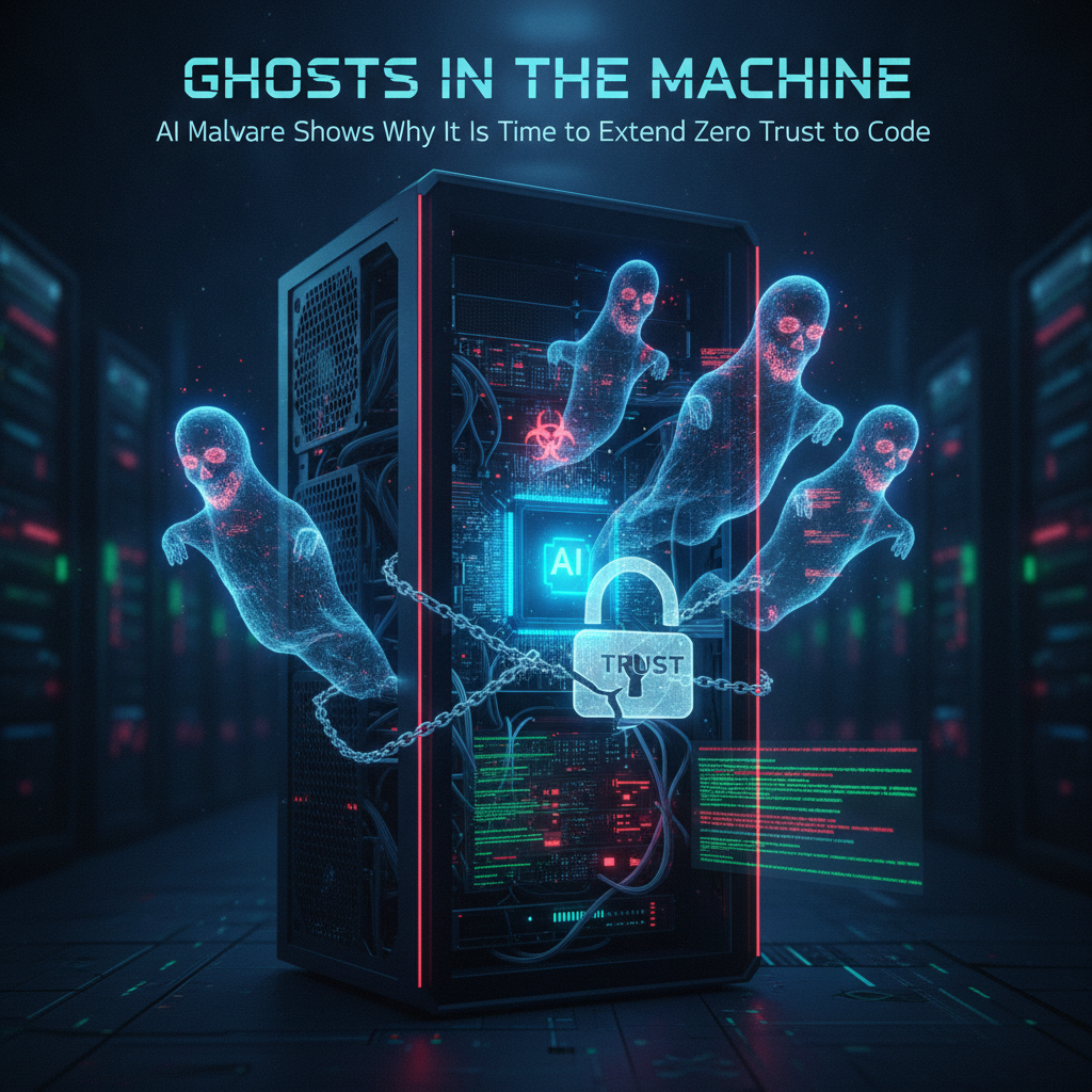 Fantasmas en la Máquina: Por qué el Malware con IA nos obliga a llevar Confianza Cero al Código