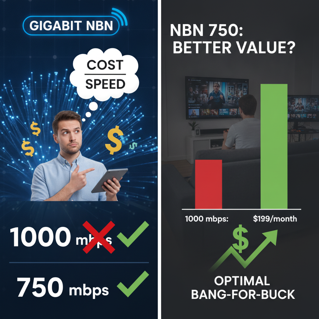 ¿NBN Gigabit es un lujo innecesario? Analizamos si NBN 750 te da más por tu plata