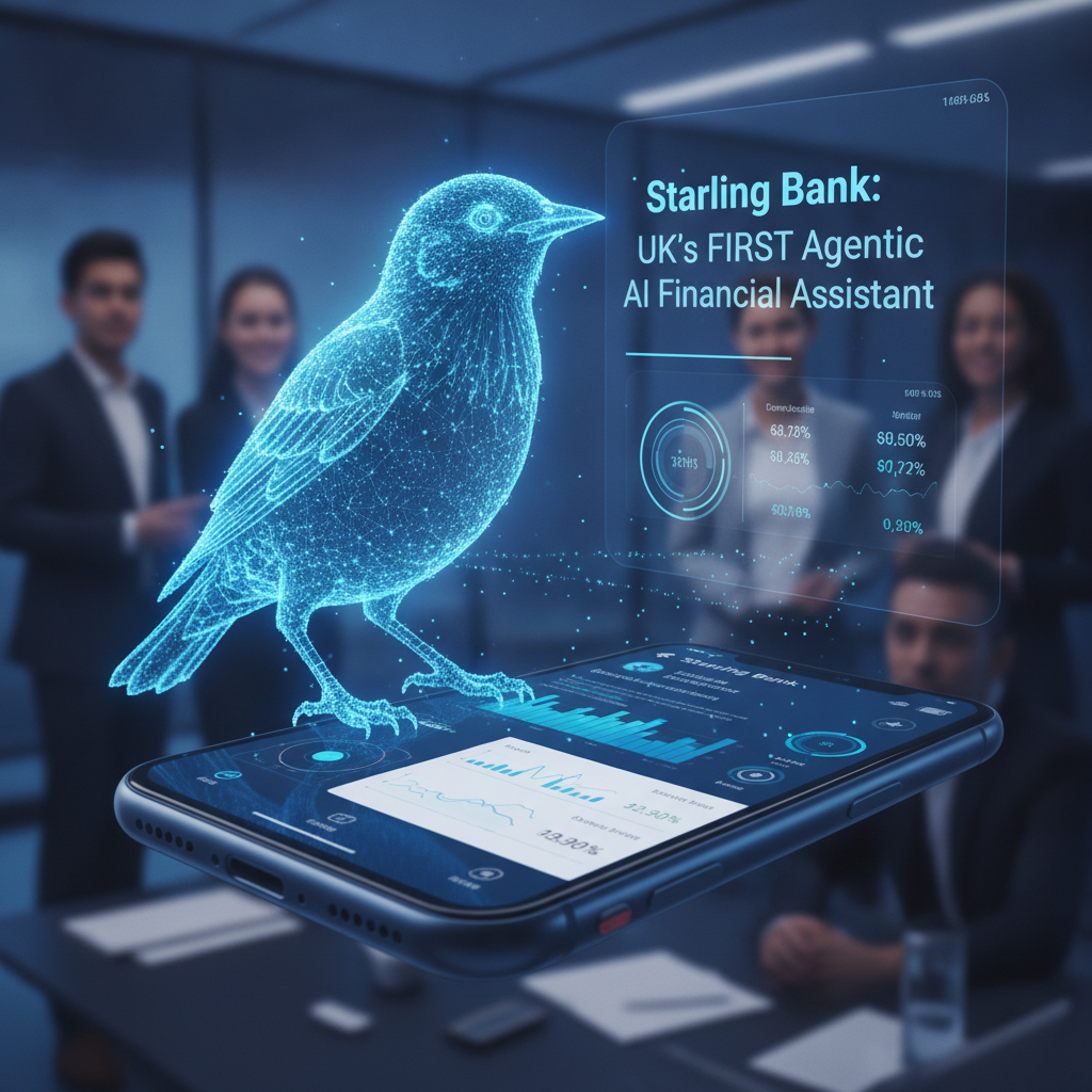 Starling Bank y la IA: Chau al "bloqueo del escritor" para manejar tu plata