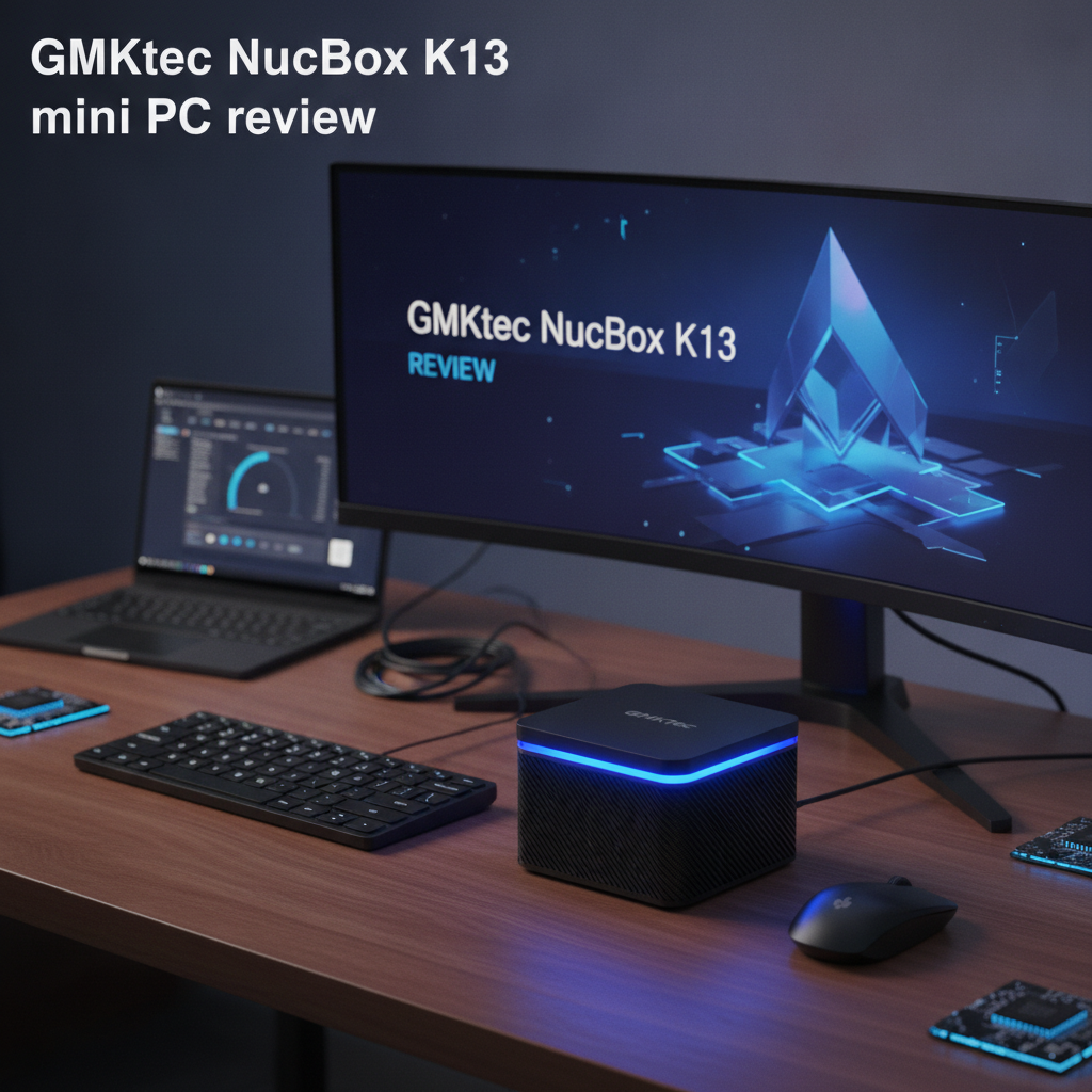 GMKtec K13 AI Mini PC: Potencia Core Ultra 7 para edición de video con un descuento imperdible