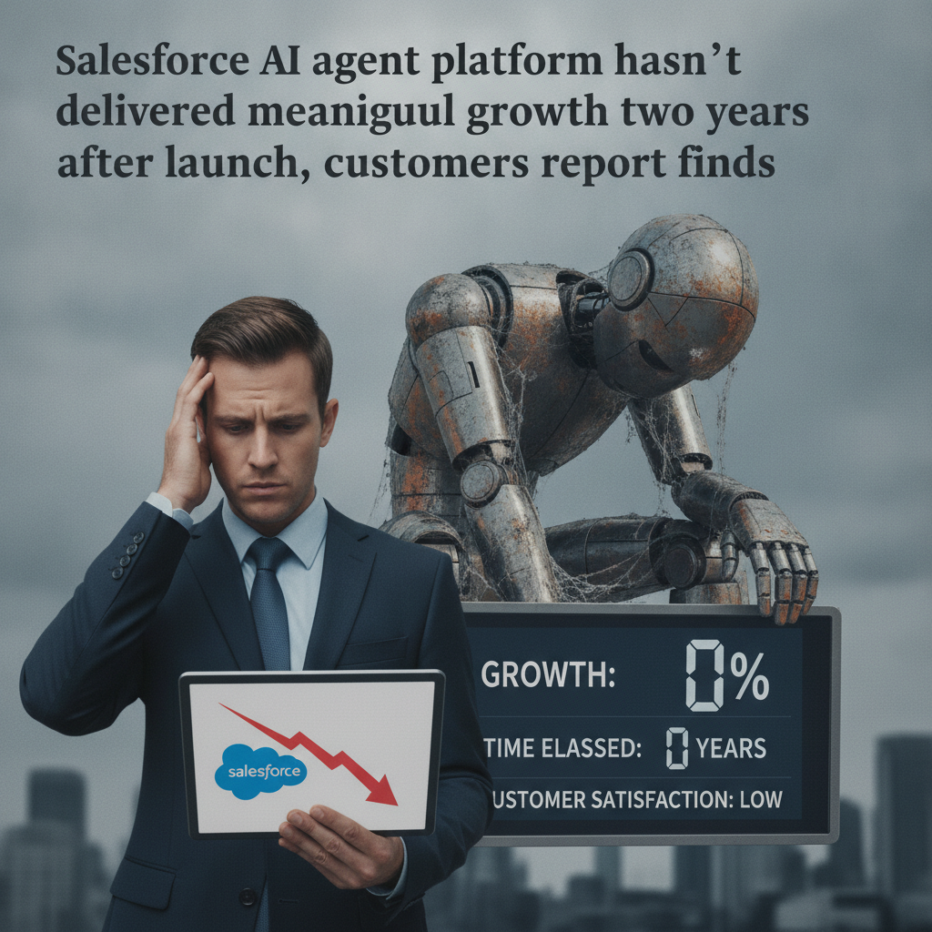 La Plataforma AI Agent de Salesforce: ¿Mucho Ruido y Pocas Nueces para los Clientes?