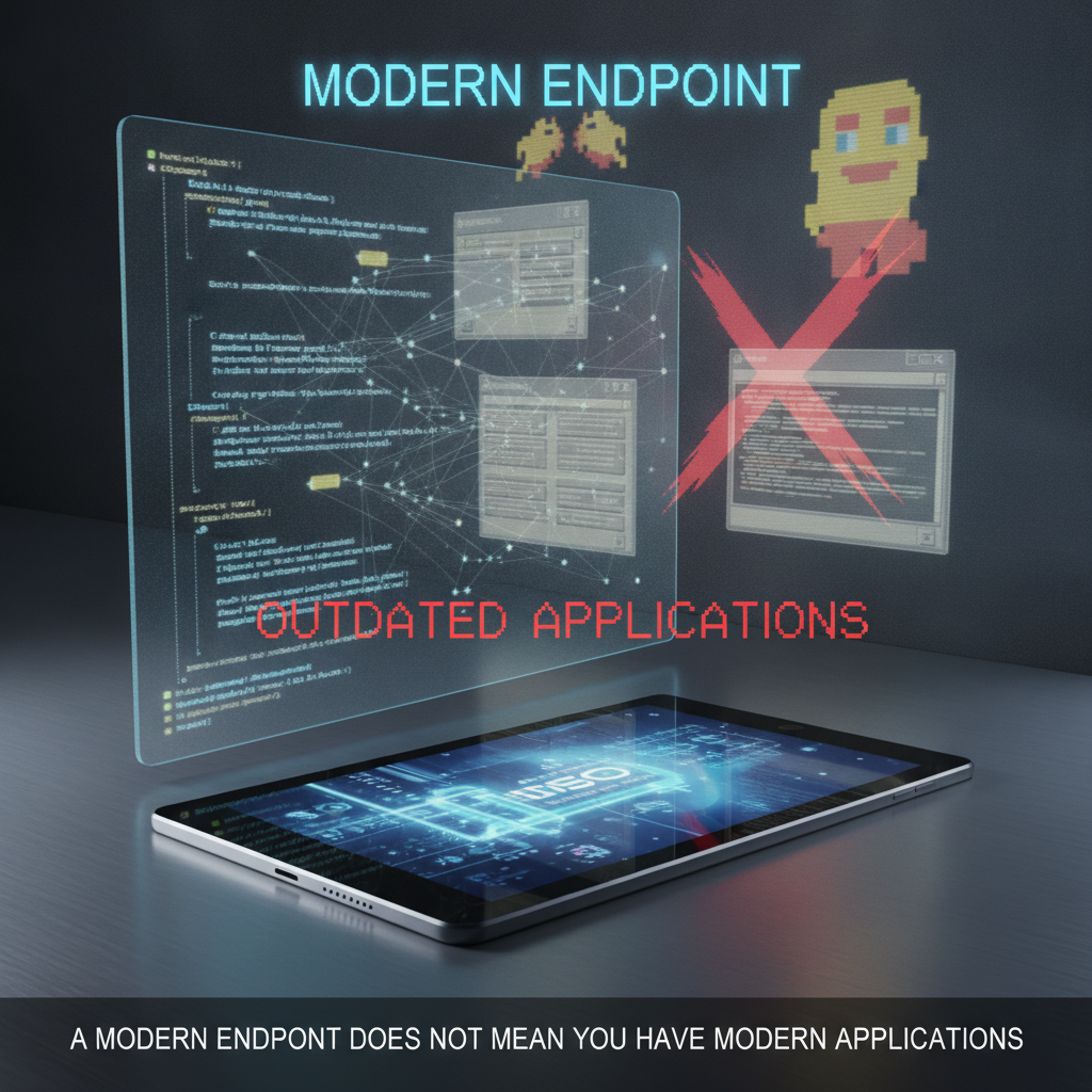 Endpoint Moderno no es Sinónimo de Aplicaciones Modernas: El Verdadero Desafío Digital