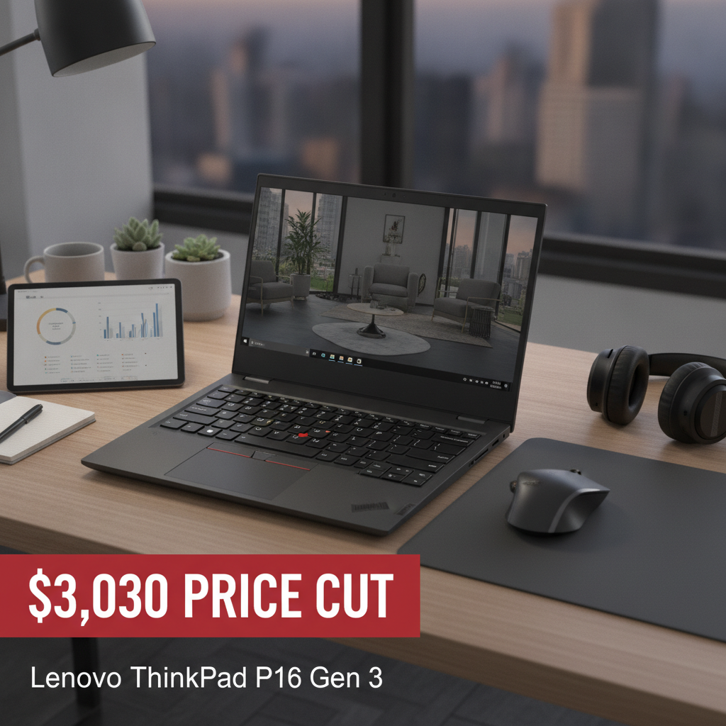 Potencia Extrema para Ingenieros: La Lenovo ThinkPad P16 Gen 3 con un Descuento Espectacular