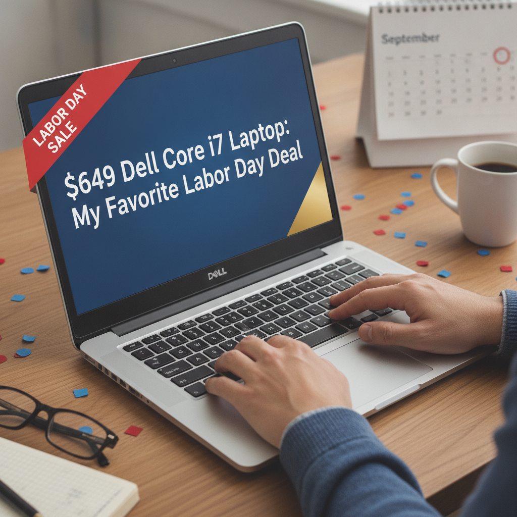 ¡Bombazo Tecnológico! El notebook Dell de 15.6 pulgadas con pantalla táctil 2K y Core i7 ¡con $450 dólares de descuento!