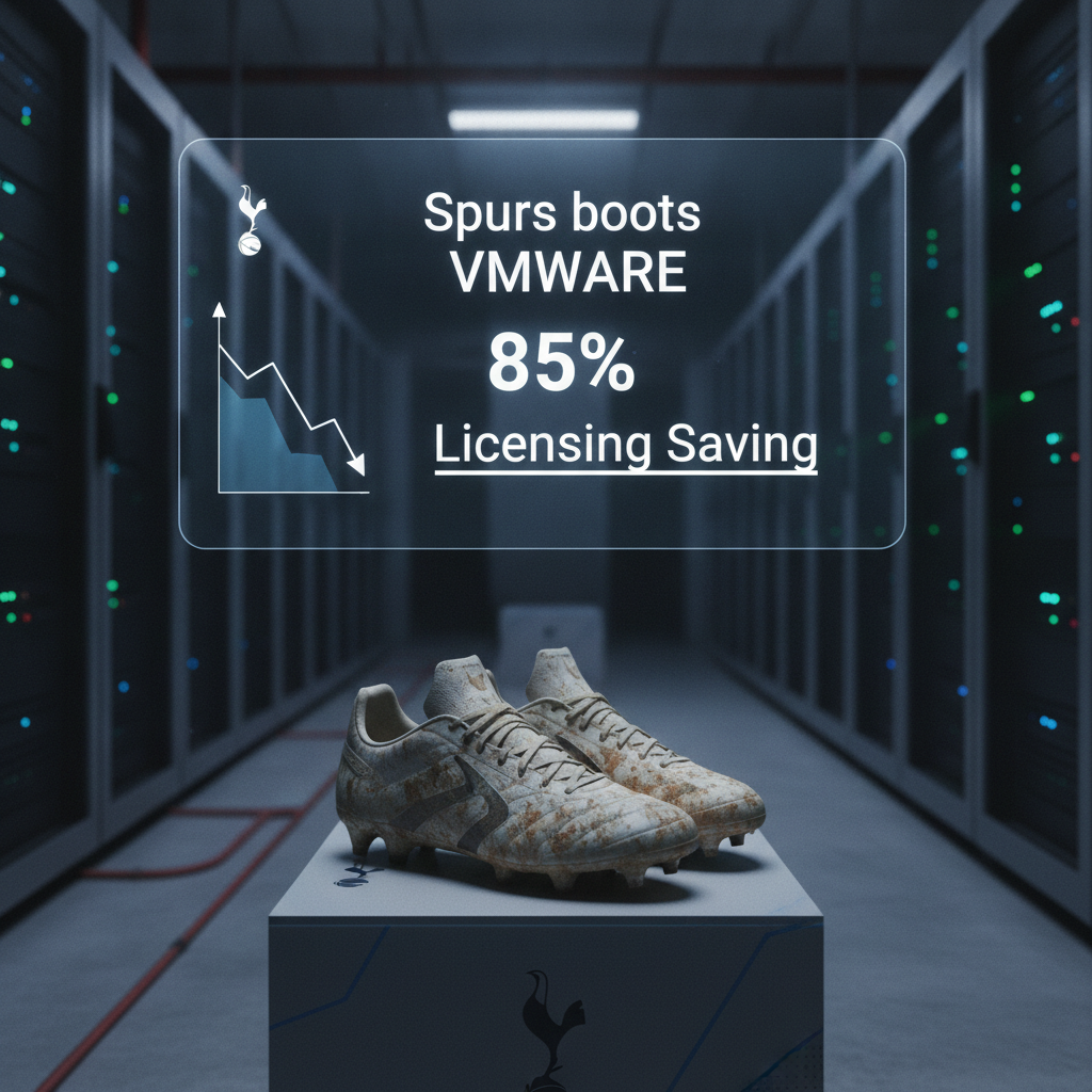 Tottenham Hotspur le dice chau a VMware y se la juega por HPE: ¡Bajó los costos de licencia en un 85%!