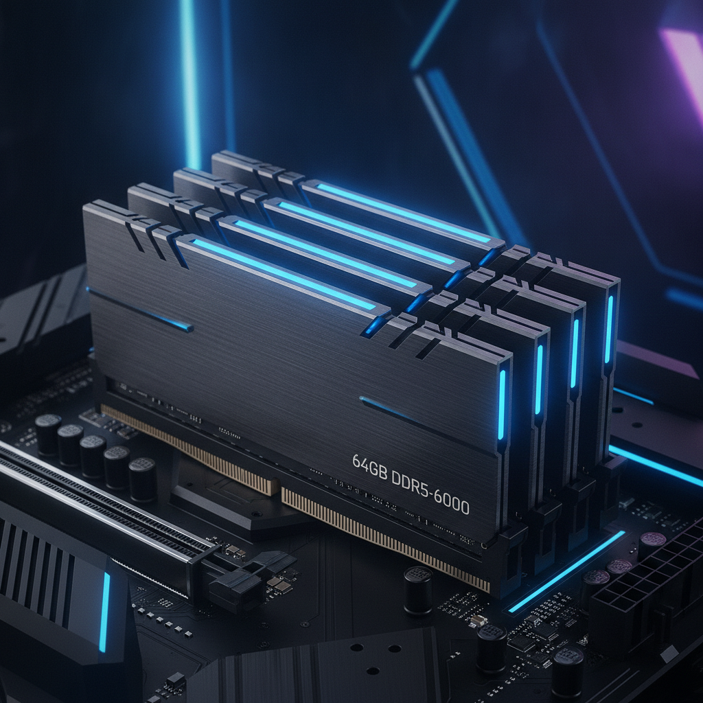 Potencia Extrema para Profesionales: El Kit de Memoria TeamGroup T-Force 64GB DDR5-6000 que lo tiene todo