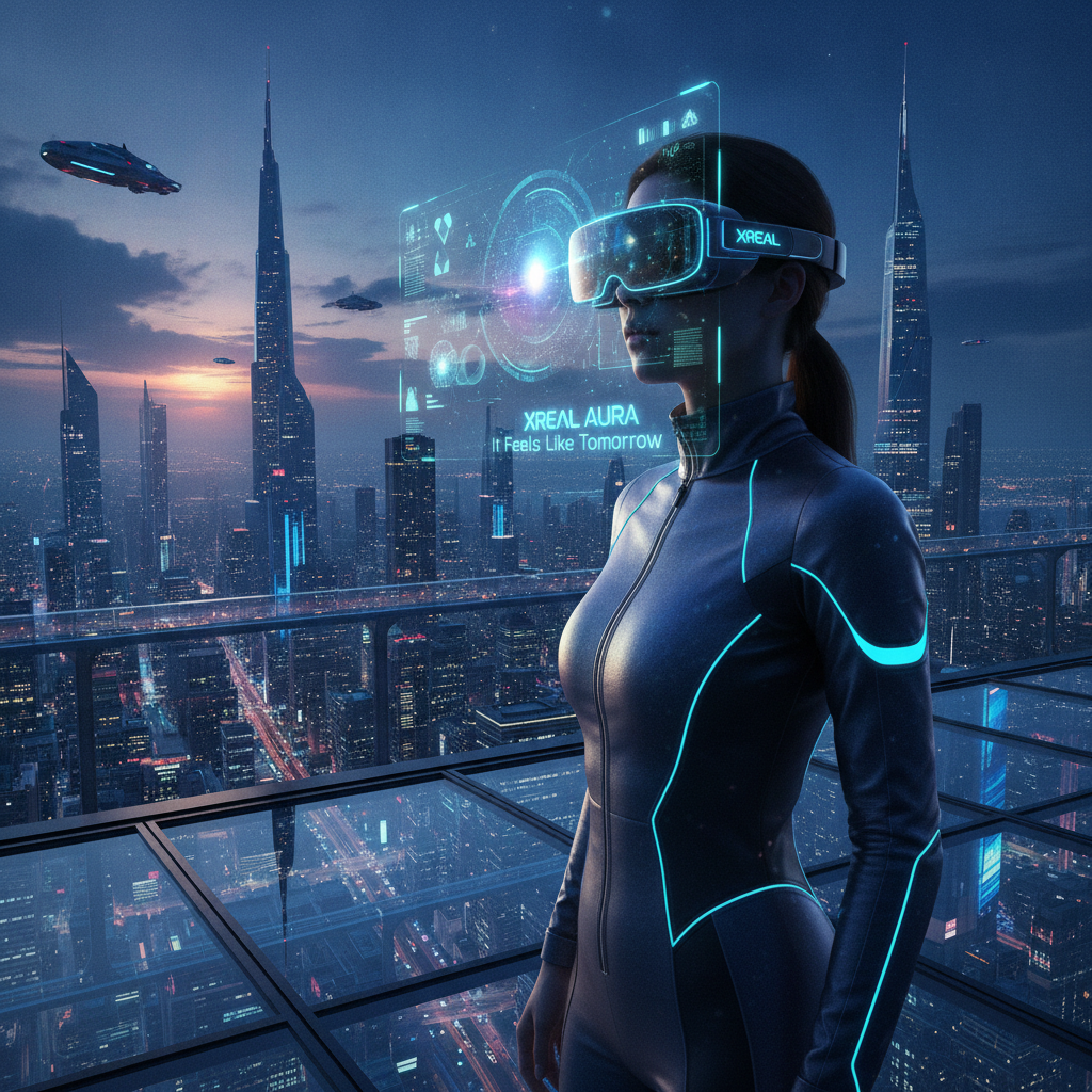 Xreal Aura: La Revolución de las Smart Glasses con Pantallas 2K y Android XR