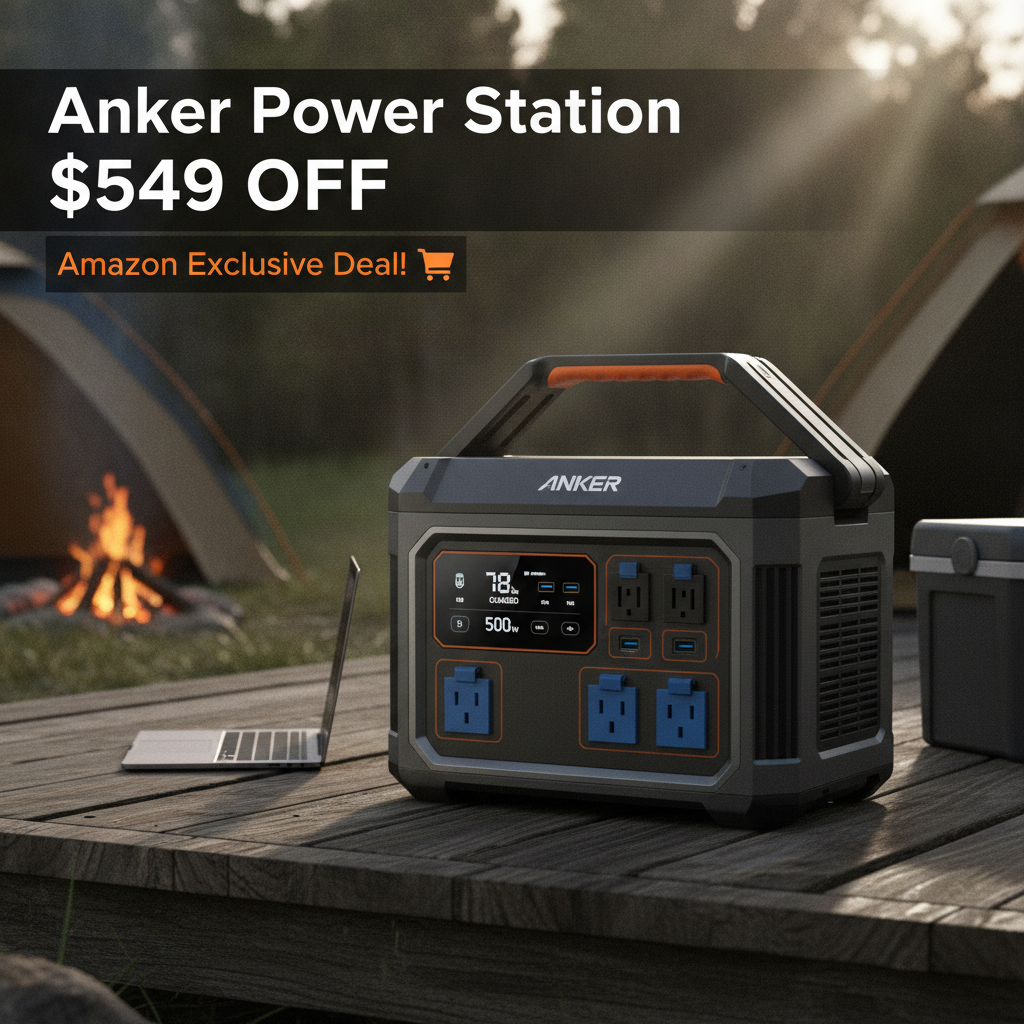 Anker S2000: La Estación de Energía de Respaldo Más Compacta de 2kWh y ¡Con Descuento en Amazon!