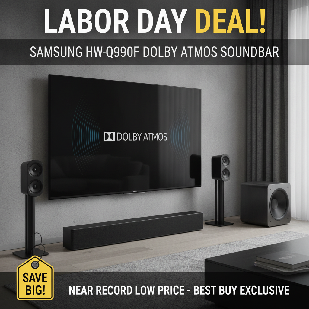 El Samsung HW-Q990F: La Barra de Sonido Cinco Estrellas Que No Te Podés Perder