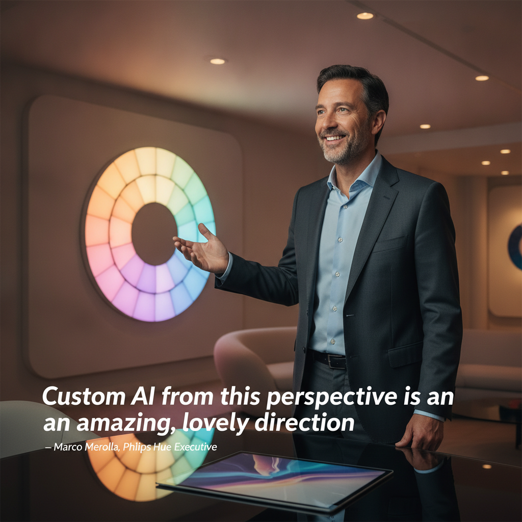 El Futuro Brillante de Philips Hue: La IA Va a Iluminar Tu Casa de una Forma Única