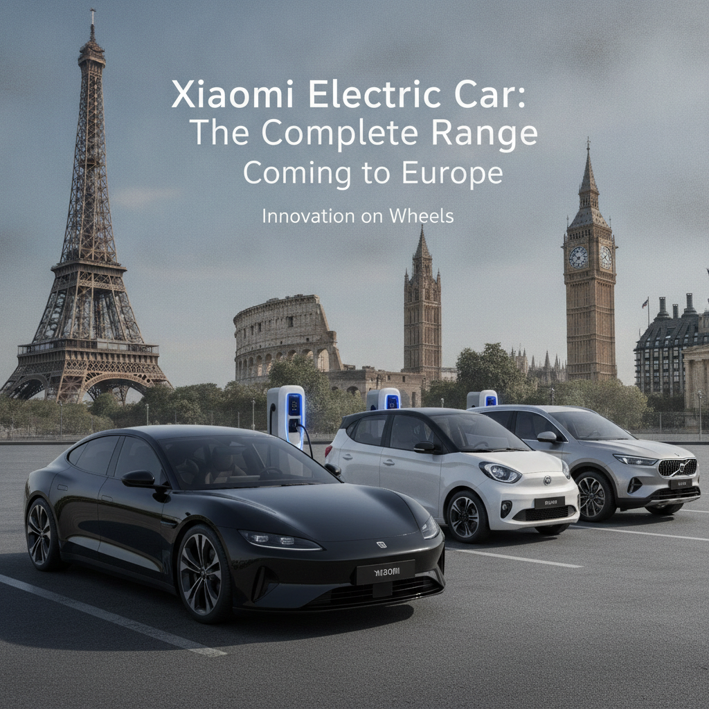 Xiaomi acelera a fondo: De hypercar de ensueño para Gran Turismo a sus EVs SU7 confirmados en Europa