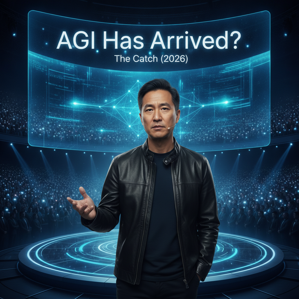 Jensen Huang insiste: "Llegó la AGI", ¿pero es puro marketing para las nuevas GPUs de Nvidia?
