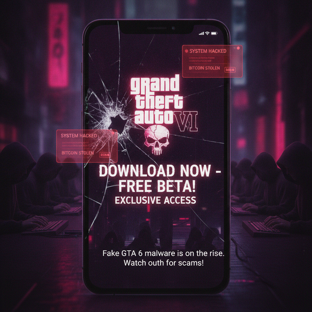 ¡Atención gamers! Cuidado con el malware de GTA 6 a medida que se acerca su lanzamiento
