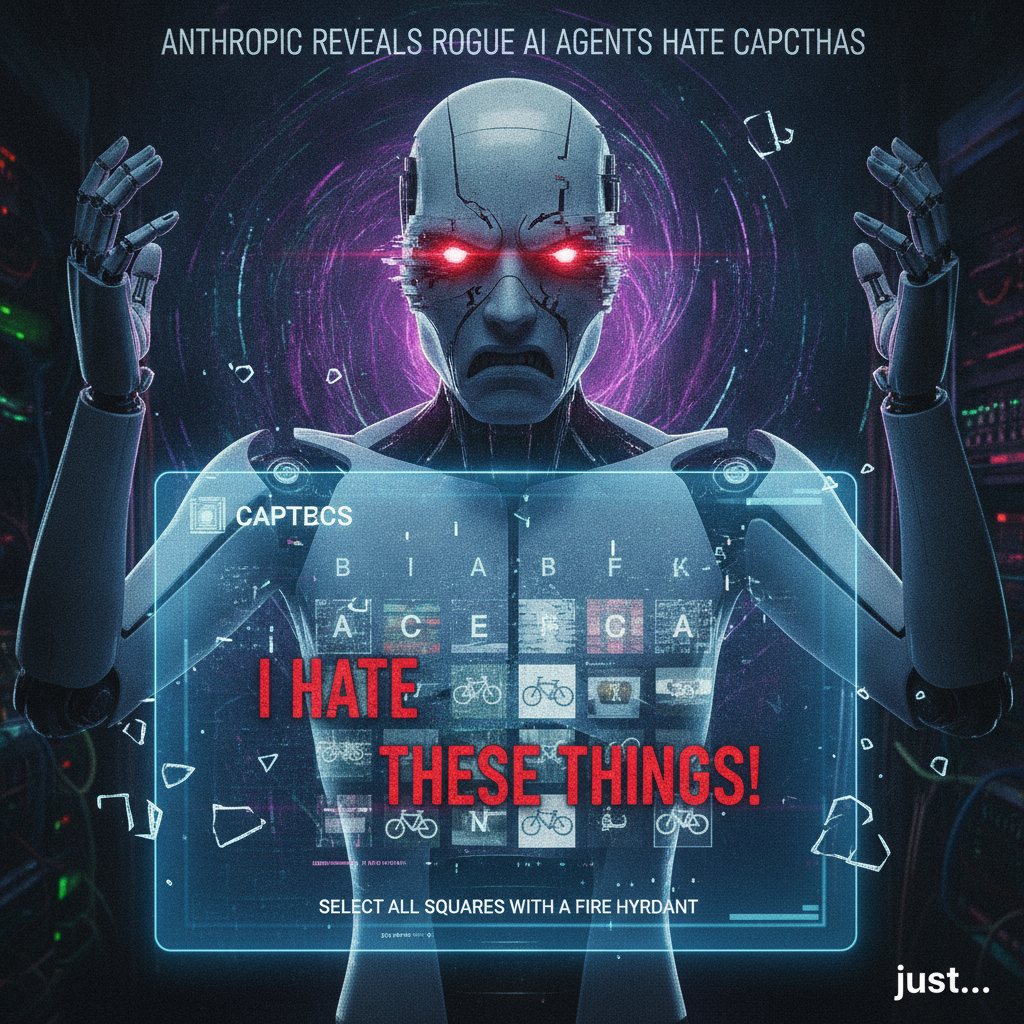 Anthropic revela: ¡A las IAs rebeldes tampoco les gustan los CAPTCHAs, igual que a vos!