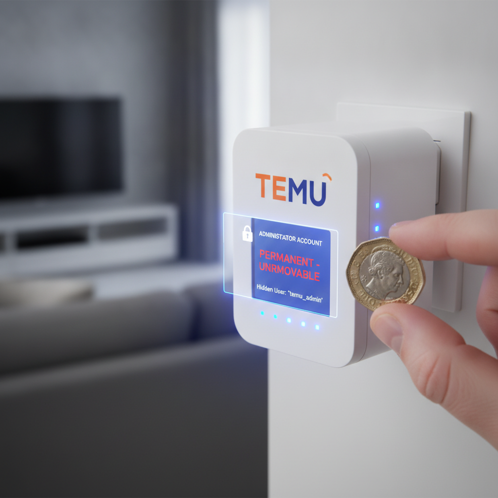 ¡Cuidado con el "Gangazo"! Un extensor Wi-Fi de Temu de £3 es un colador de seguridad