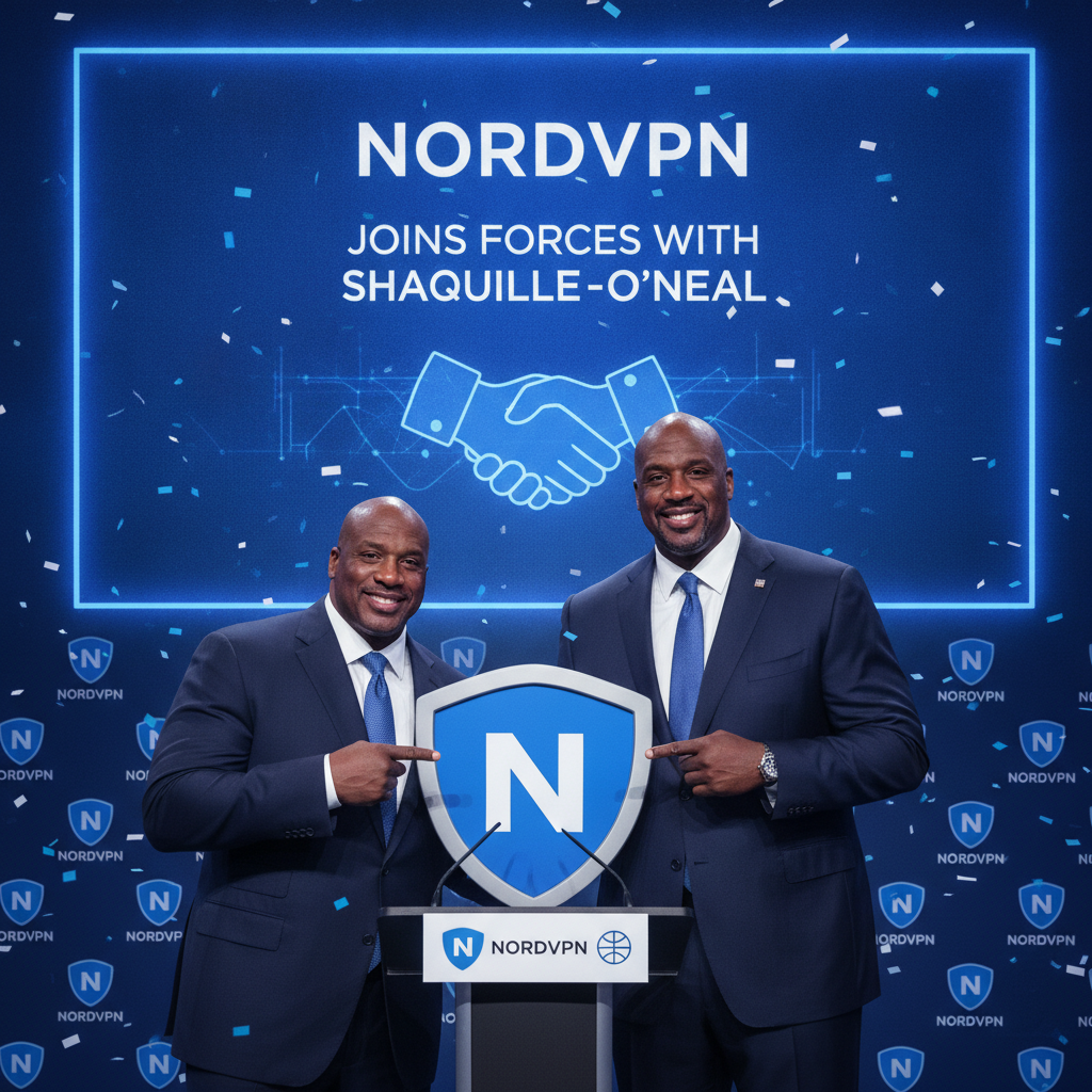 ¡Un Dúo Imparable! NordVPN y Shaquille O'Neal Hacen un 'Volcadón' contra las Amenazas Online