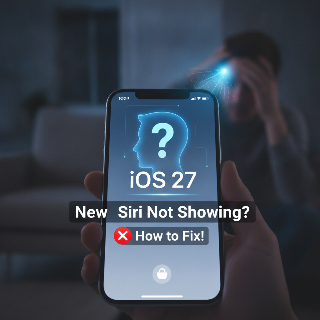 ¿Actualizaste a iOS 27 y no encontrás el nuevo Siri? Tranquilo, ¡no sos el único y acá te contamos por qué!