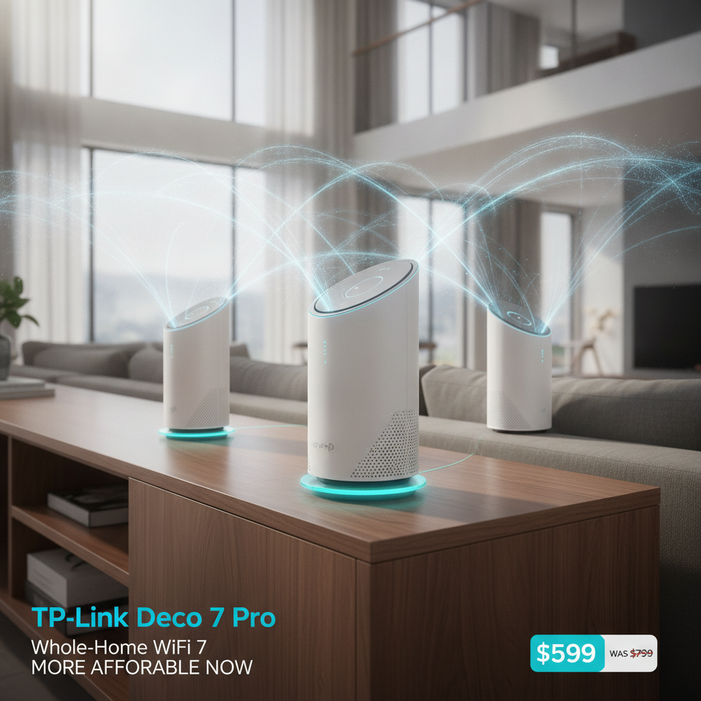 ¡Wi-Fi 7 para toda la casa al fin es una realidad más accesible! El TP-Link Deco 7 Pro con un ofertazo de Prime Day