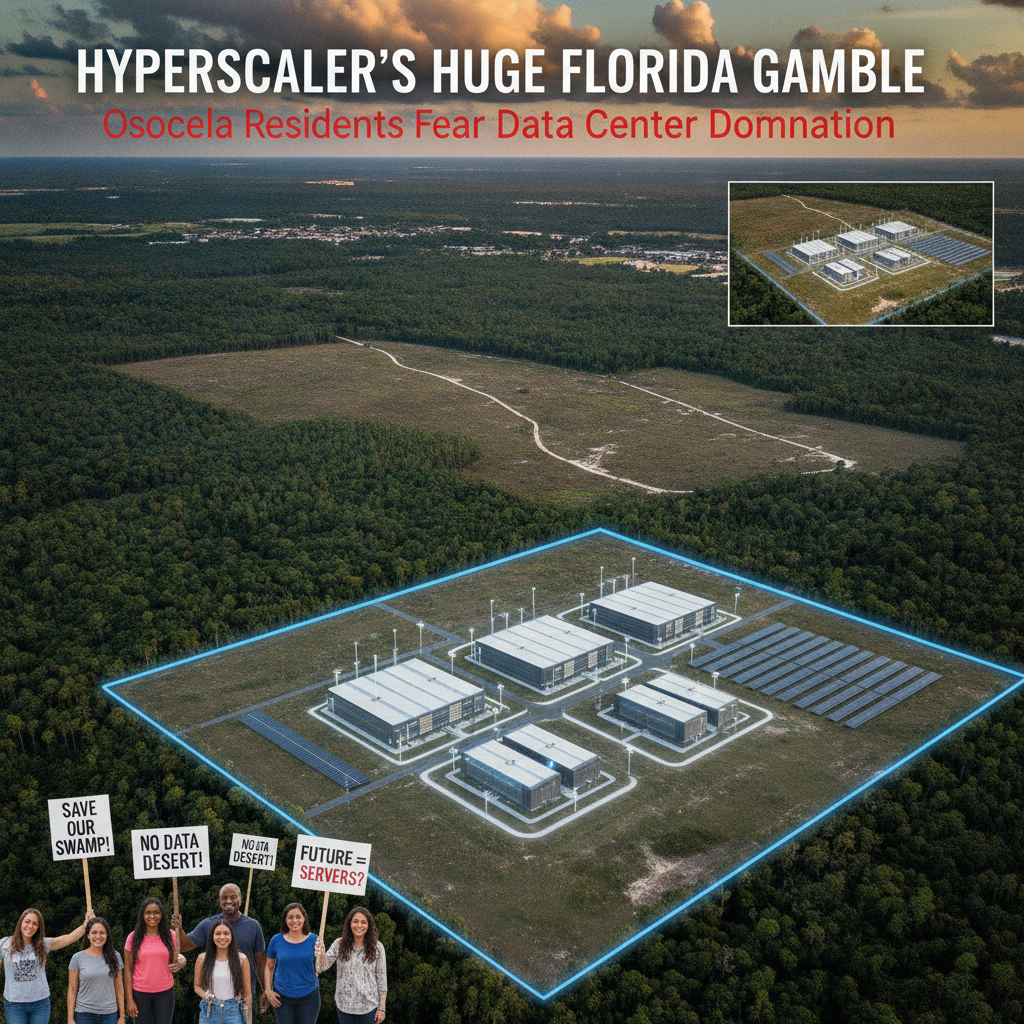 Florida: Un "Hyperscaler" Gigante Amenaza el Paraíso y Preocupa a los Vecinos