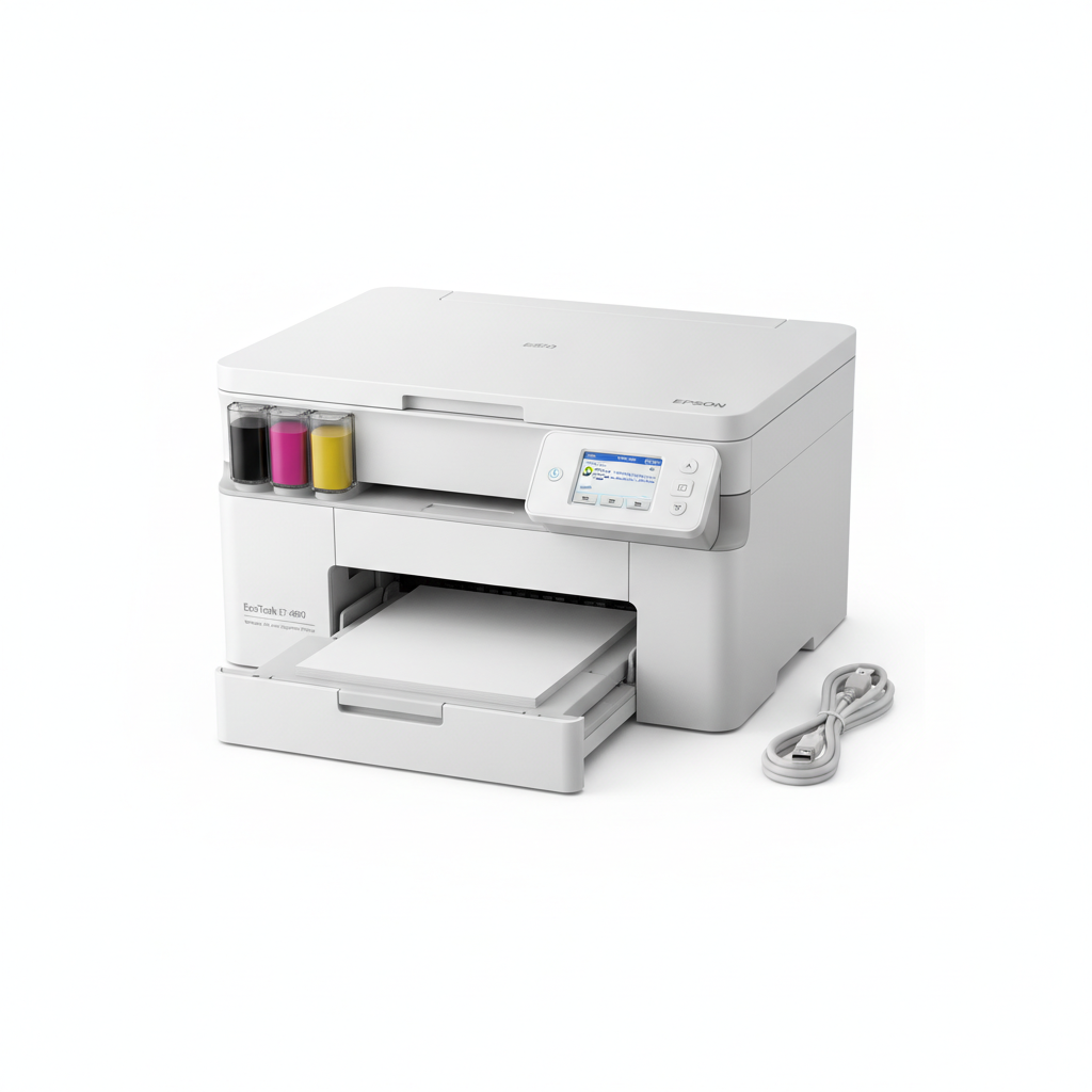 ¡Atención, Cazadores de Ofertas! La Epson EcoTank ET-4950 es la Impresora Sin Cartuchos que Tenés que Cazar este Prime Day